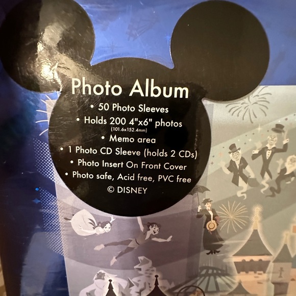 Disneyland 60th Anniversary Photo Album-Mickey Mouse-Still sealed pkg. NWTags - Picture 5 of 9